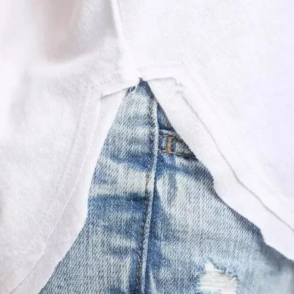 BKE Raw Edge V-Neck Henley - Picture 4 of 8